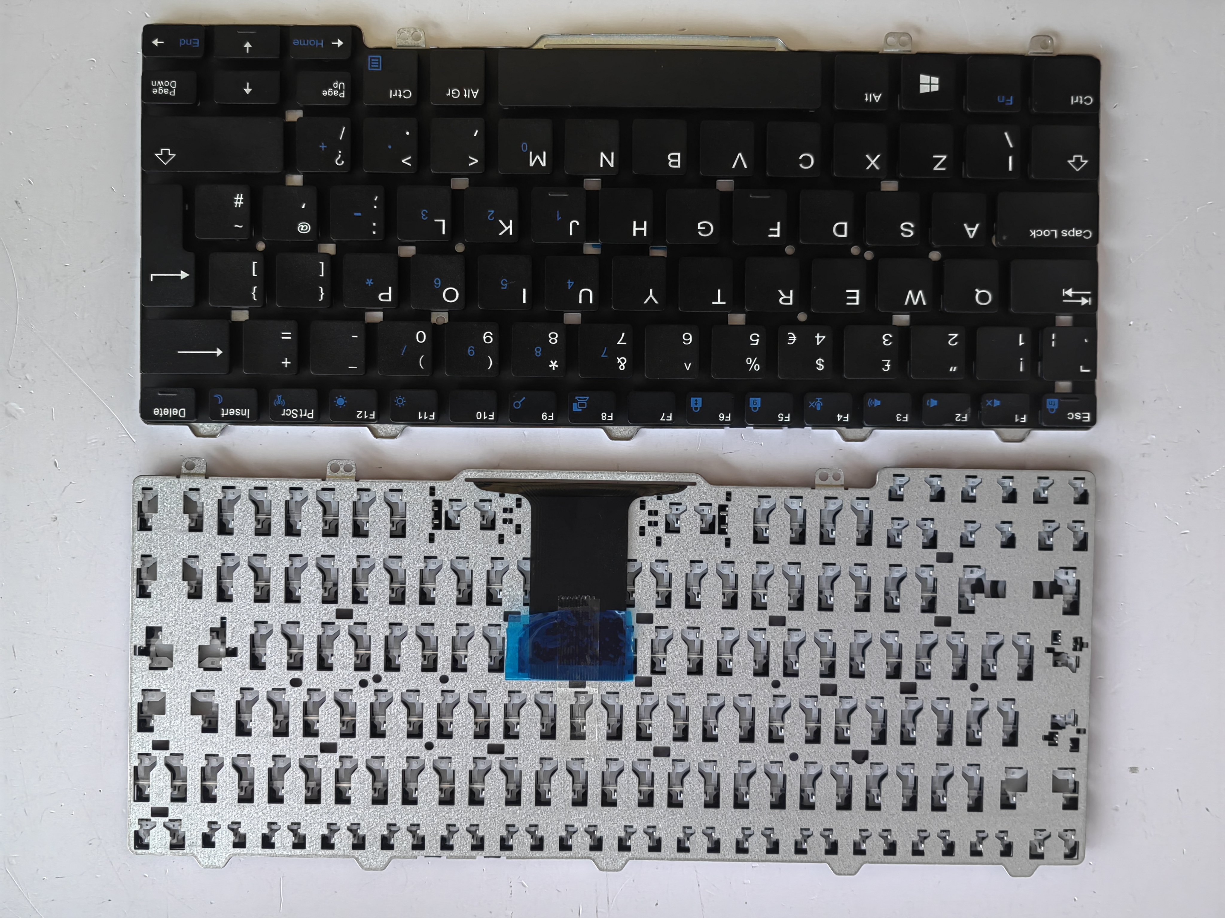 Picture of New Replacement Laptop Keyboard For DELL E7250 BLACK (OEM) Uk Layout